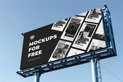 Big Billboard - Free Mockup - Dealjumbo.com — Discounted design bundles with extended license!