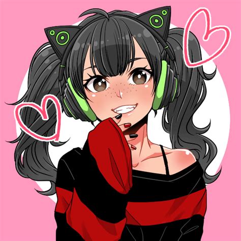 Cute Anime Gamer Girl Pfp Anime Looking Imagesee