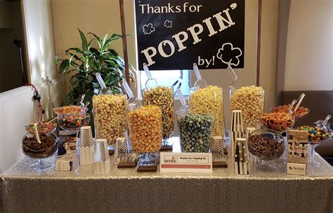 Popcorn Bar Popcorn Buffet Popcorn Buffet Wedding Wedding Buffet Menu