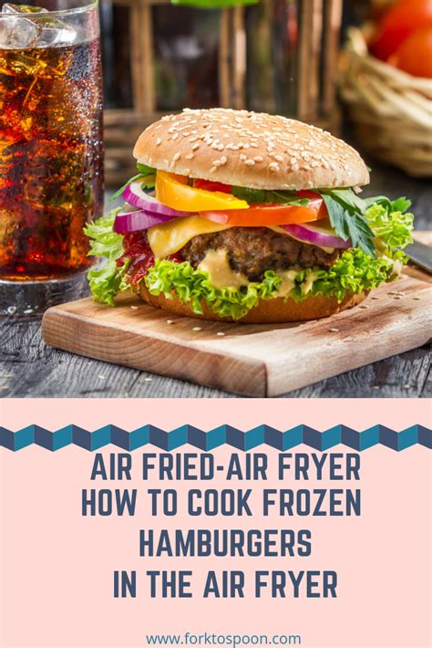 When i first got my air fryer i loved it for things like frozen fries and tots. How To Air Fryer A Frozen Hamburger | Recipe | Air fryer recipes, Air fryer, Air fryer recipes ...