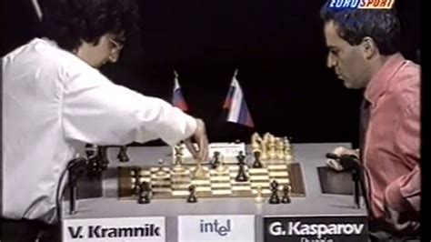 Vladimir Kramnik Vs Garry Kasparov Youtube