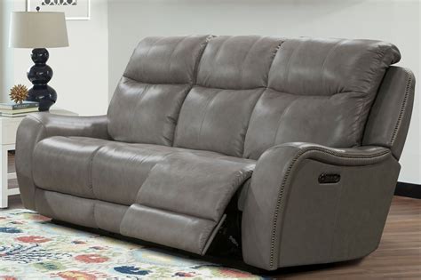 Sorrento reclining sofa by lane furniture. Mammoth Grey Dual Power Reclining Sofa from Parker Living ...