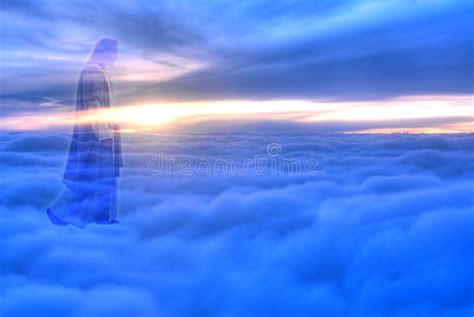 Jesus Christ In Heaven Religion Concept Stock Photo Image Of Hope