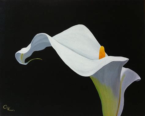 Calla Lily Painting By Annie Keen Fine Art America