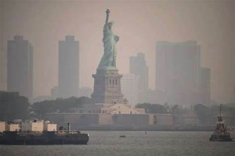 Smog From Canada Wildfires Blankets New York Raw Story