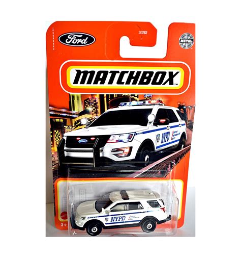 Matchbox Nypd Ford Police Interceptor Utility Global Diecast Direct
