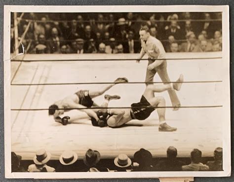 Baer Max Primo Carnera Wire Photo 1934 2nd Round Jo Sports Inc