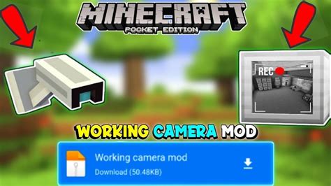 Security Camera Mod For Minecraft Pocket Edition 119 Camera Mod