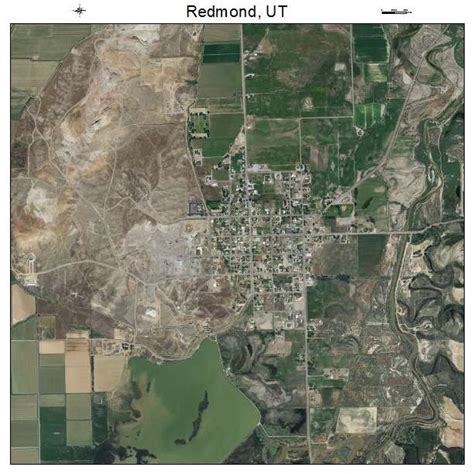 Aerial Photography Map Of Redmond Ut Utah