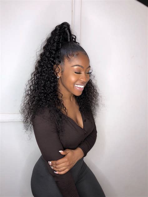 Ponytail Hairstyles For Black Women In Hair Colors