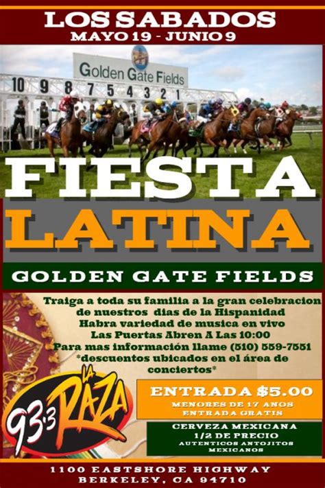 Fiestas Latina Golden Gate Fields
