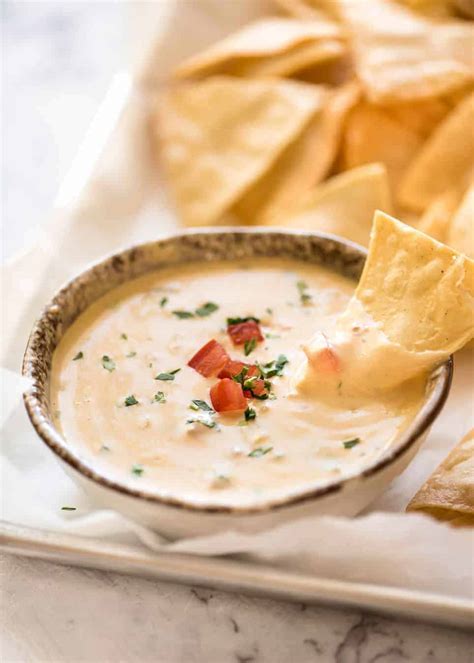 Life Changing Queso Dip Mexican Cheese Dip Recipetin Eats