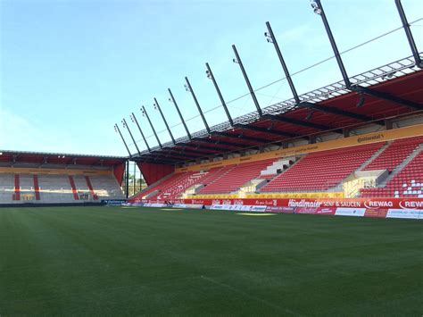 This famous stadium was built in 1926. Jahnstadion Regensburg - StadiumDB.com