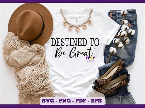 Destined To Be Great Svg Destined For Greatness Svg Women Empowerment