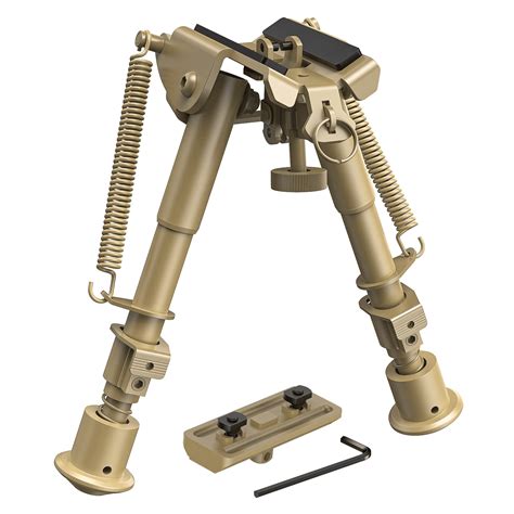 Cvlife 6 9 Inches Bipod With Adapter For M Rail