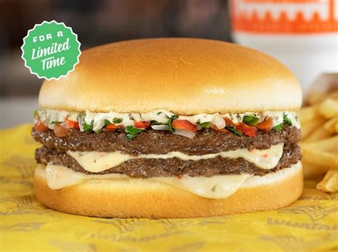Whataburger Debuts New Pico De Gallo Burger The Fast Food Post