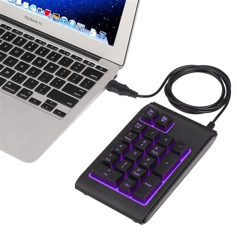Hde Usb Numeric Keypad With Adjustable Led Backlight Water Resistant