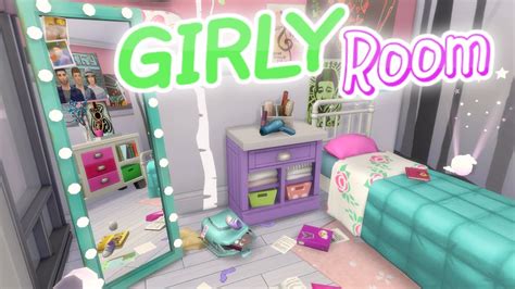 The Sims 4 Parenthood Cluttered Teen Bedroom Speed