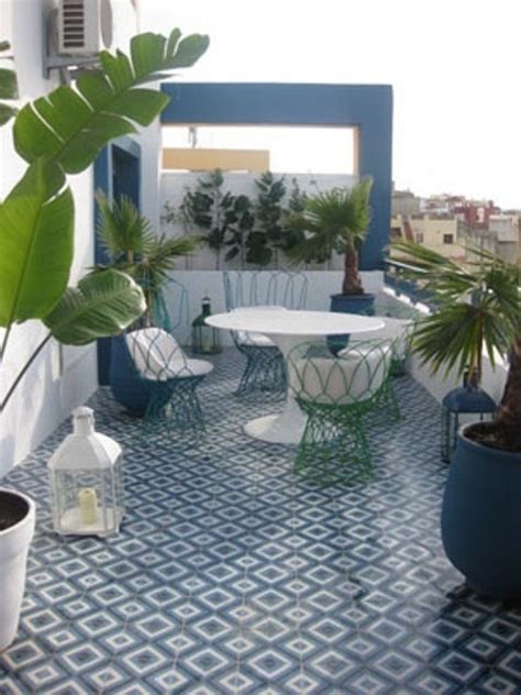 These modern computer table design also have storage in the form of drawers and cabinets at the bottom. 55 Charming Morocco-Style Patio Designs - DigsDigs