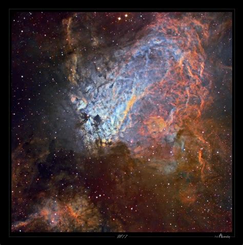 Astro Anarchy M17 The Omega Nebula