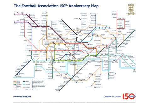 Football Version Of The London Tube Map Rsoccer