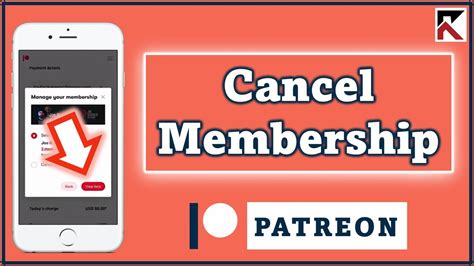 How To Cancel Membership On Patreon Stop Donation Youtube