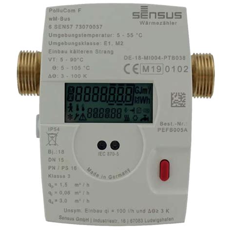 Electric power generation, transmission and distribution | natural gas energoaqua a.s. SENSUS PolluCom-F | Mechanický merač tepla/chladu | Bytové ...