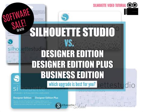 Upgrade To Silhouette Designer Edition Software Sensemain