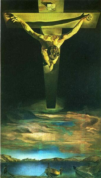 Christ Of St John Of The Cross 1951 Salvador Dali