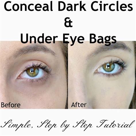 Conceal Dark Circles And Under Eye Bags 3 Steps And Very Easy Erinns