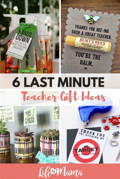 10 Last Minute Teacher T Ideas Teachers Day Ts School Teacher