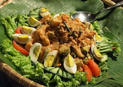 Easy Make Gado Gado And Recipes Healthy Indonesian Food Recipes Tab