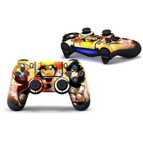 2pcslot Naruto Series Controller Skin For Sony Ps4 Wireless Controller