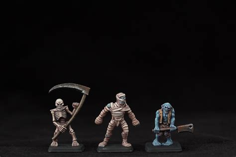 Heroquest Skeleton Mummy And Zombie 1 Paint To Play