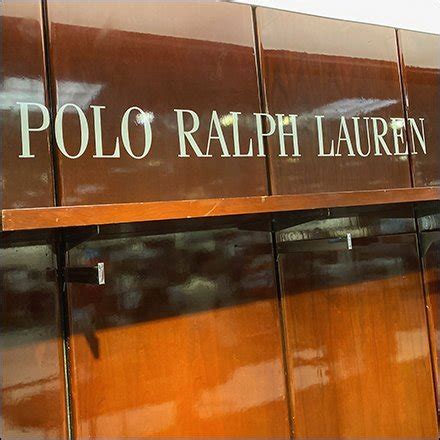 Polo Ralph Lauren Perimeter Naked Fixtures Close Up