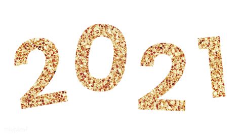 Shiny 2021 New Year Card Free Transparent Png 1234548