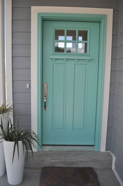 Exterior Paint Colours For House Teal Turquoise Front Doors 46 Ideas