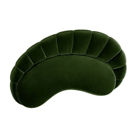 The chair arrived safely and well wrapped. Munna Olympia Chaise Lounge Emerald Velvet Brushed Brass ...