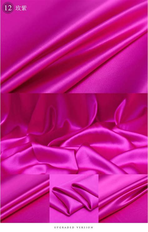 Purplish Red Stretch Silk Satin Fabric For Fashion Apparel Width 55 Inch 16 Momme Etsy Silk