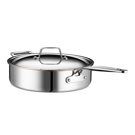 Buy Legend Stainless Quart Copper Core Ply Stainless Steel Saute Pan With Lid Professional