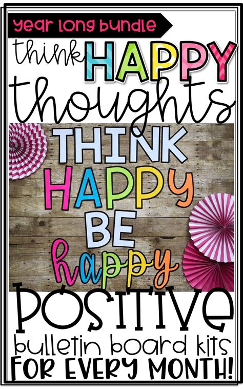 We did not find results for: Positive Bulletin Boards- Think Happy Thoughts- The Bundle ...