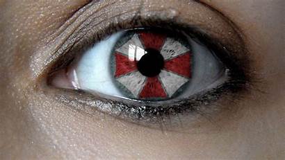 Evil Resident Umbrella Corporation Eyes Lens Grey