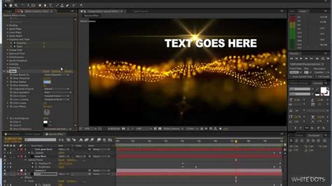 Adobe After Effects Tutorial Particle Effects YouTube