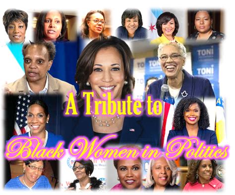 a tribute to black women in politics
