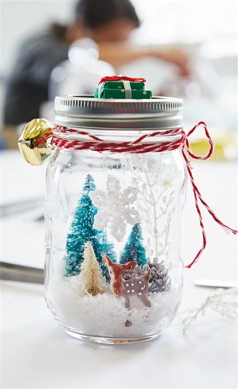 Diy Snow Globes How To Make Winter Wonders Without Water Thinkmake