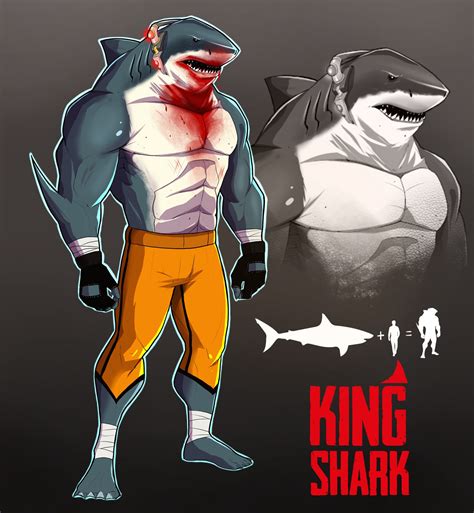 Artstation Fanart King Shark