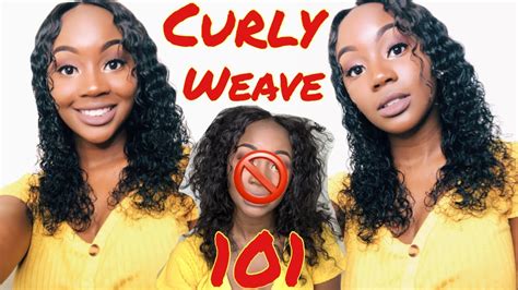Curly Weave 101 How To Maintain Curly Weave Tutorial Tips And