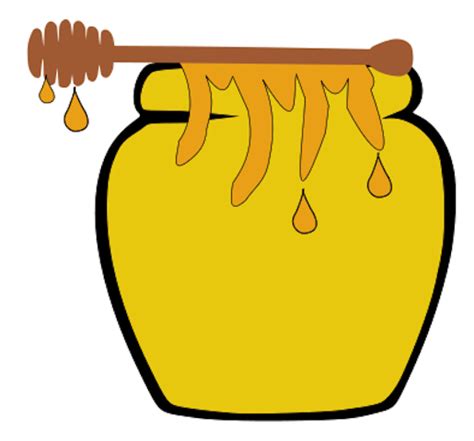 Honey Yellow Clipart Clipground