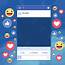 Social Media Background Icons Facebook Emoji Emojis Post Template 