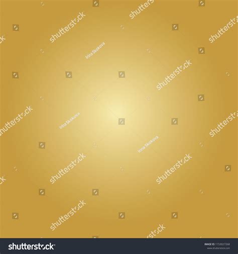 Golden Gradient Background Radial Gradient Yellow Stock Vector Royalty